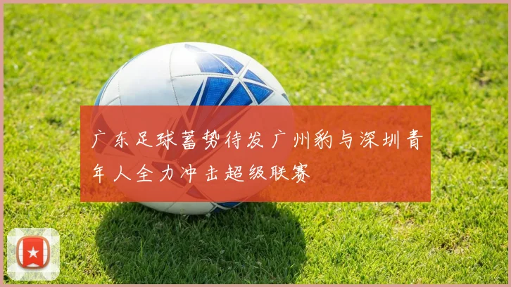 广东足球蓄势待发广州豹与深圳青年人全力冲击超级联赛